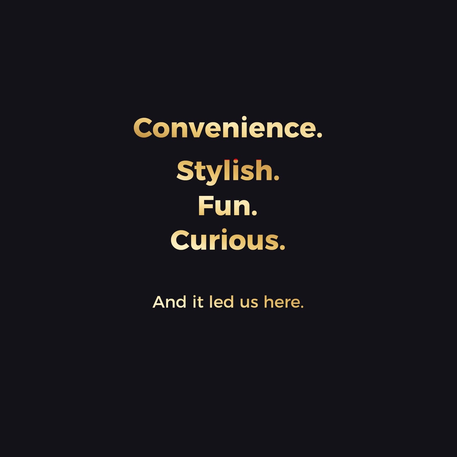DANBURITEX values: convenience, style, fun, and curiosity