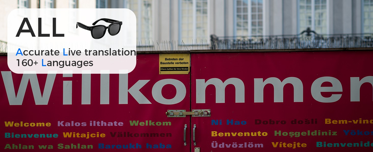 Live translation in more than 160 languages