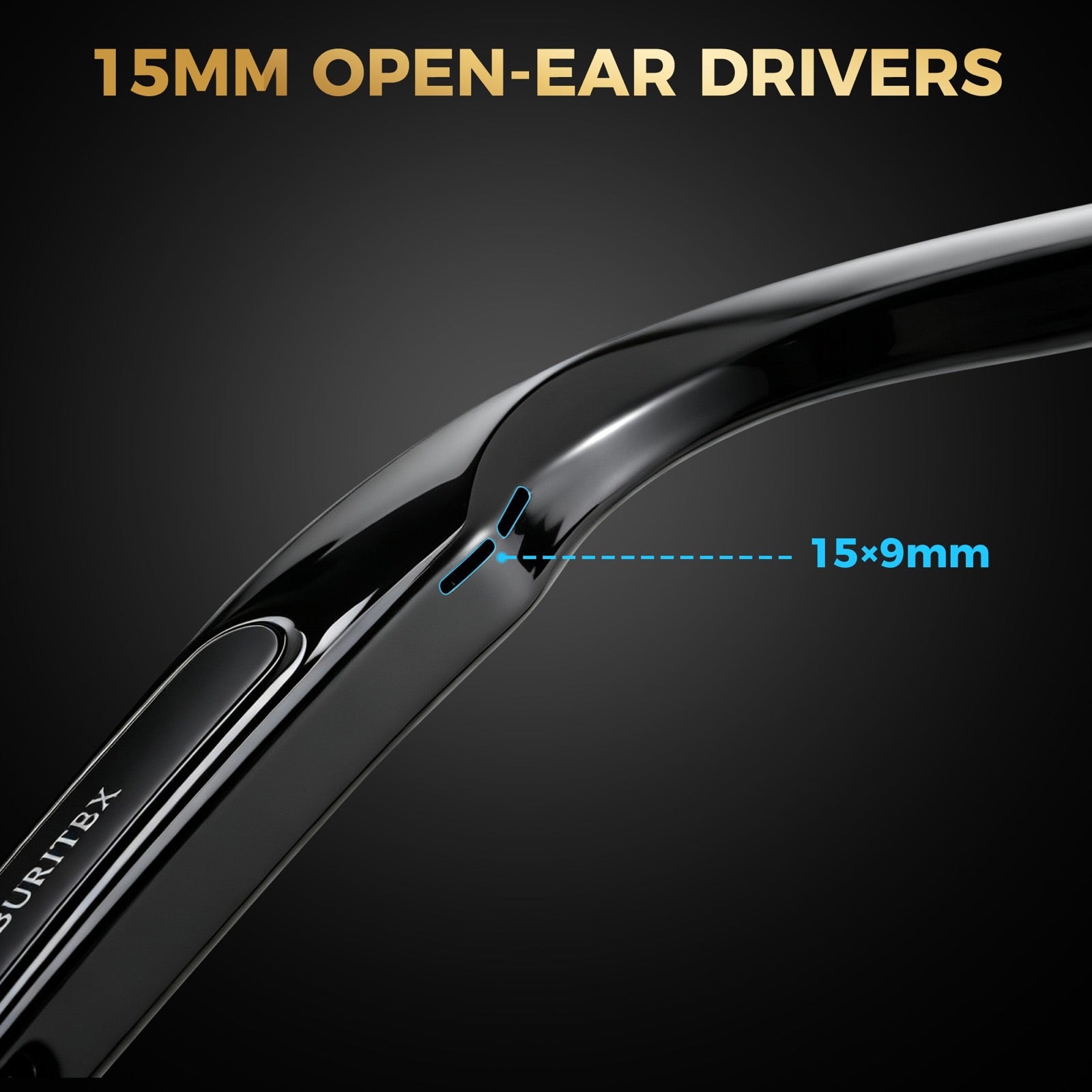 15MM OPEN-EAR DRIVERS